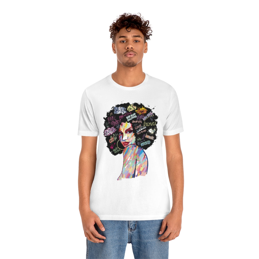 Hip Hop Queen- Unisex Jersey Short Sleeve Tee