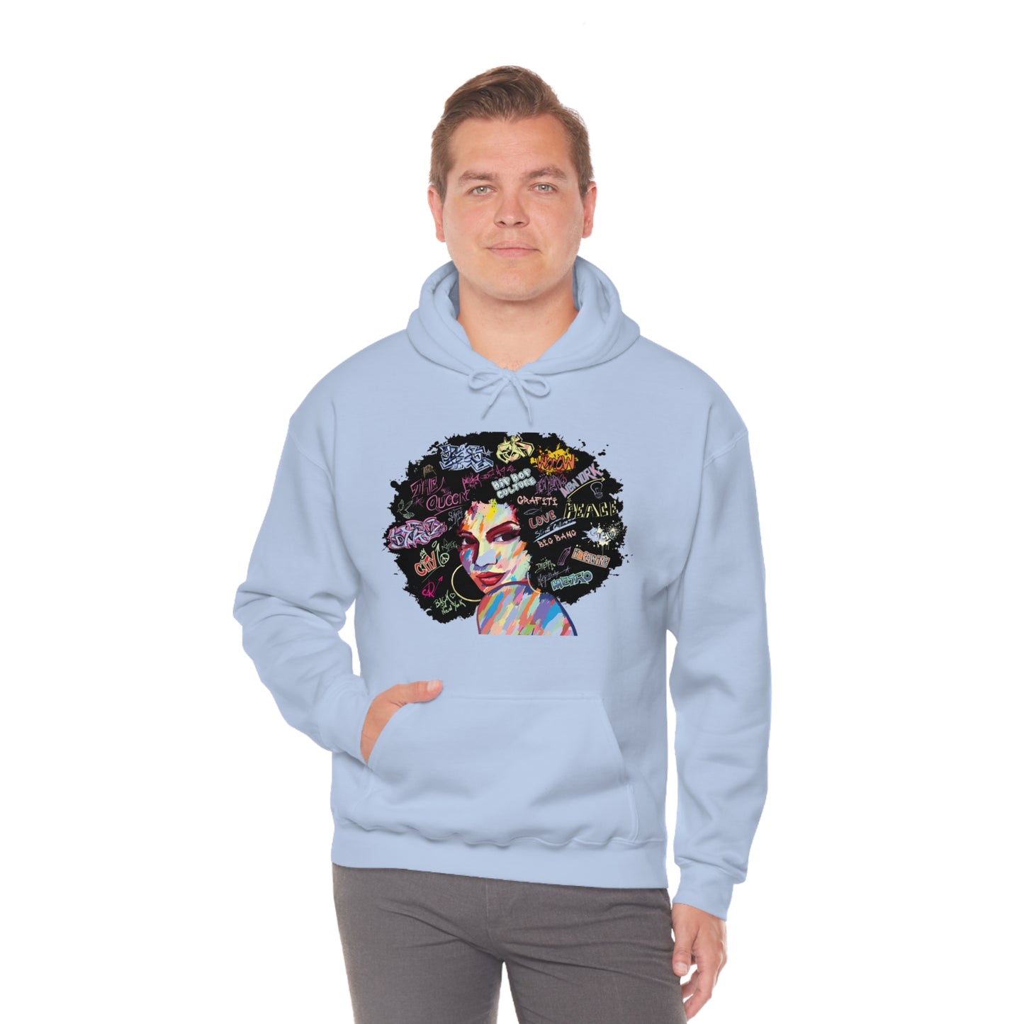 Hip Hop Queen- Unisex Heavy Blend™ Hooded Sweatshirt