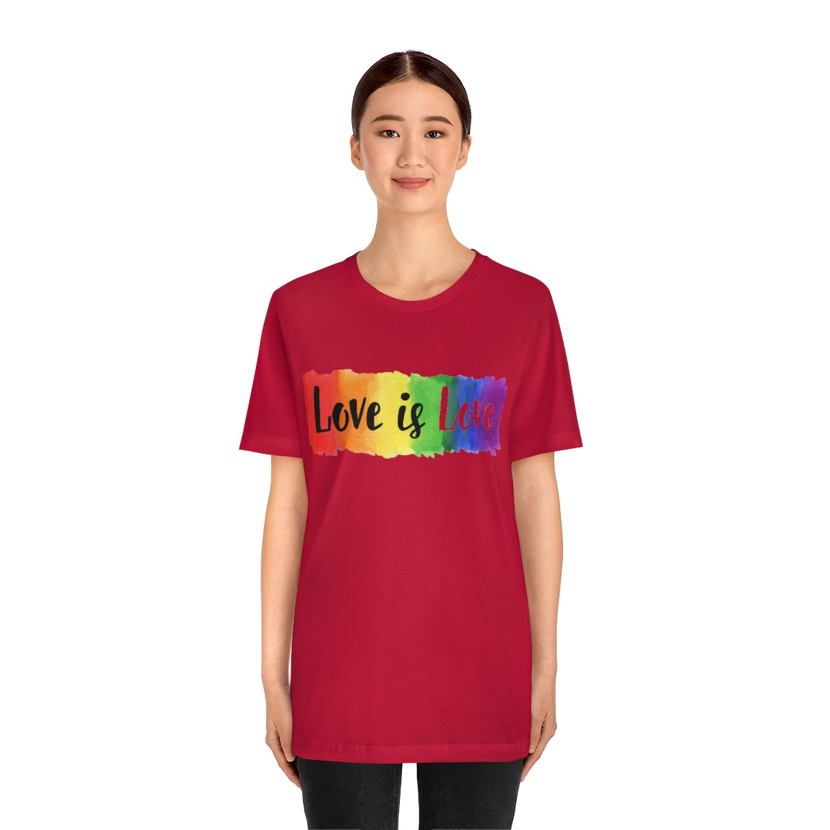 Love is Love- Unisex Jersey Short Sleeve Tee