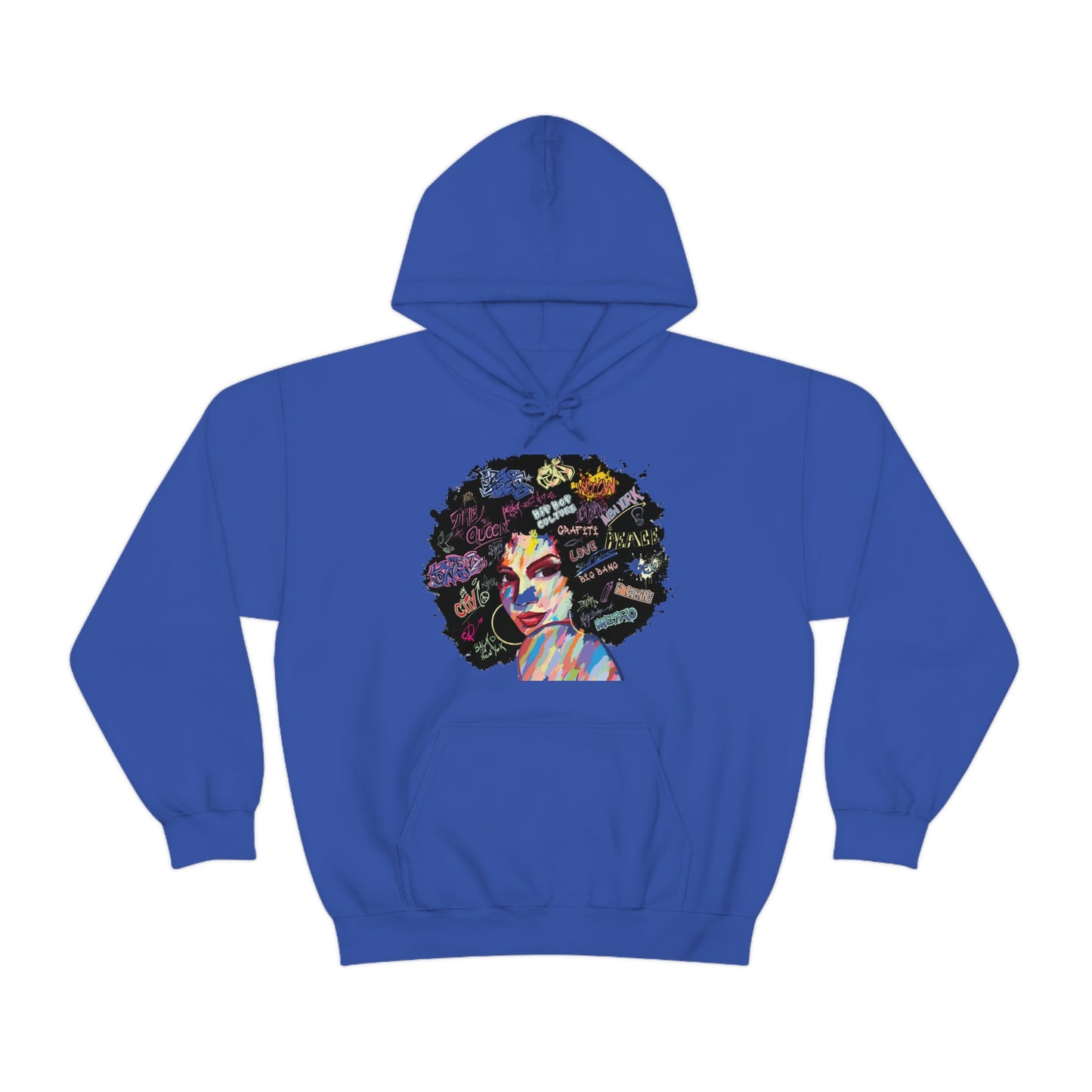 Hip Hop Queen- Unisex Heavy Blend™ Hooded Sweatshirt