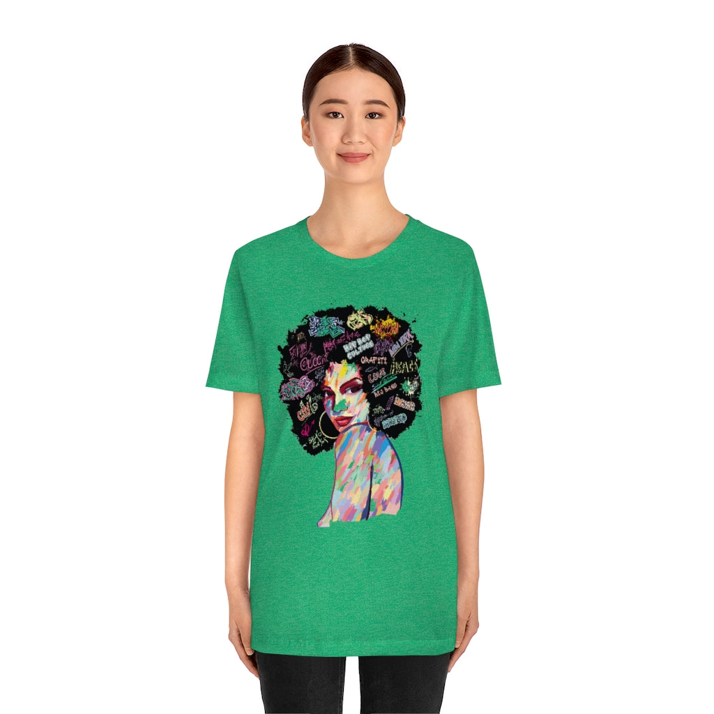 Hip Hop Queen- Unisex Jersey Short Sleeve Tee