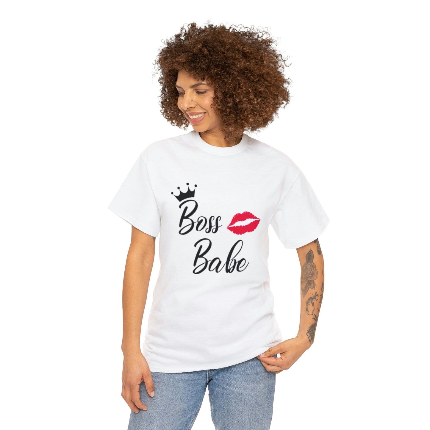 Boss Babe Unisex Heavy Cotton Tee