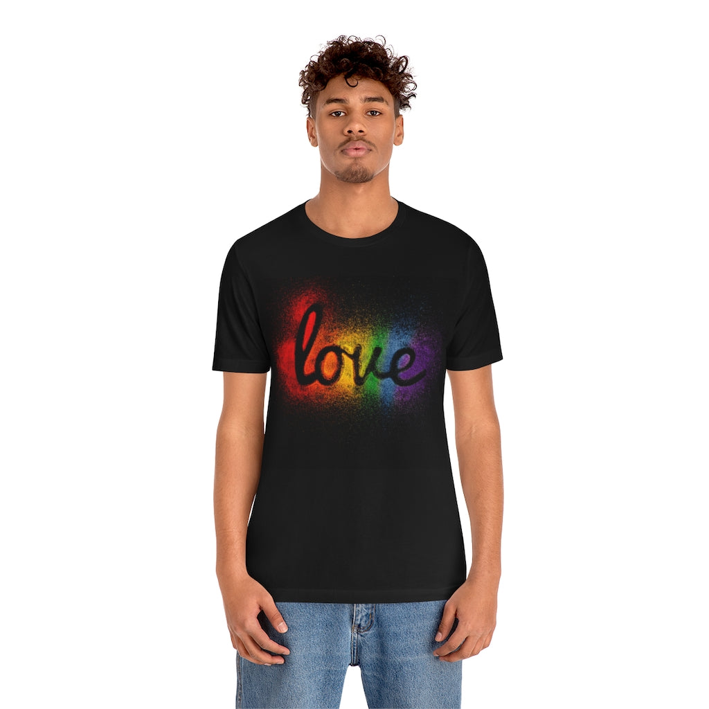 Pride Love- Unisex Jersey Short Sleeve Tee