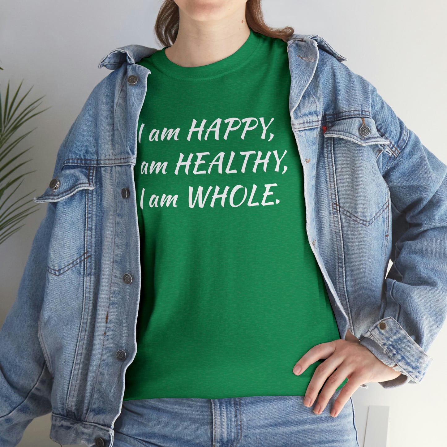 Happy, Healthy, Whole- Unisex Jersey Short Sleeve Tee