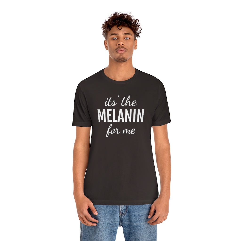 Melanin- Unisex Jersey Short Sleeve Tee