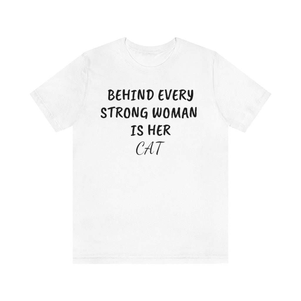 Woman's Cat- Unisex Jersey Short Sleeve Tee