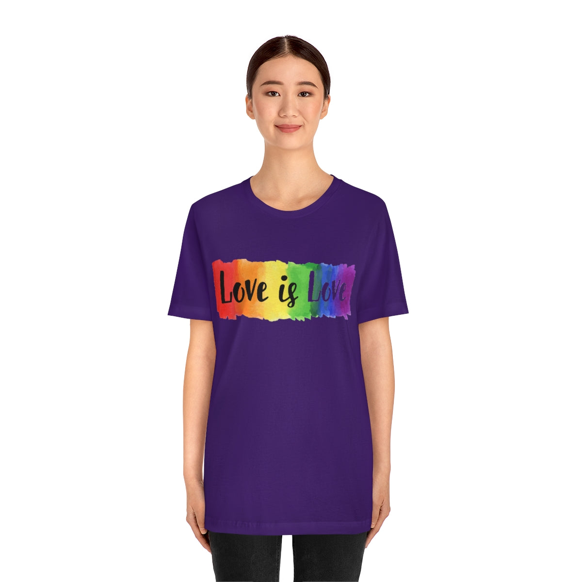 Love is Love- Unisex Jersey Short Sleeve Tee