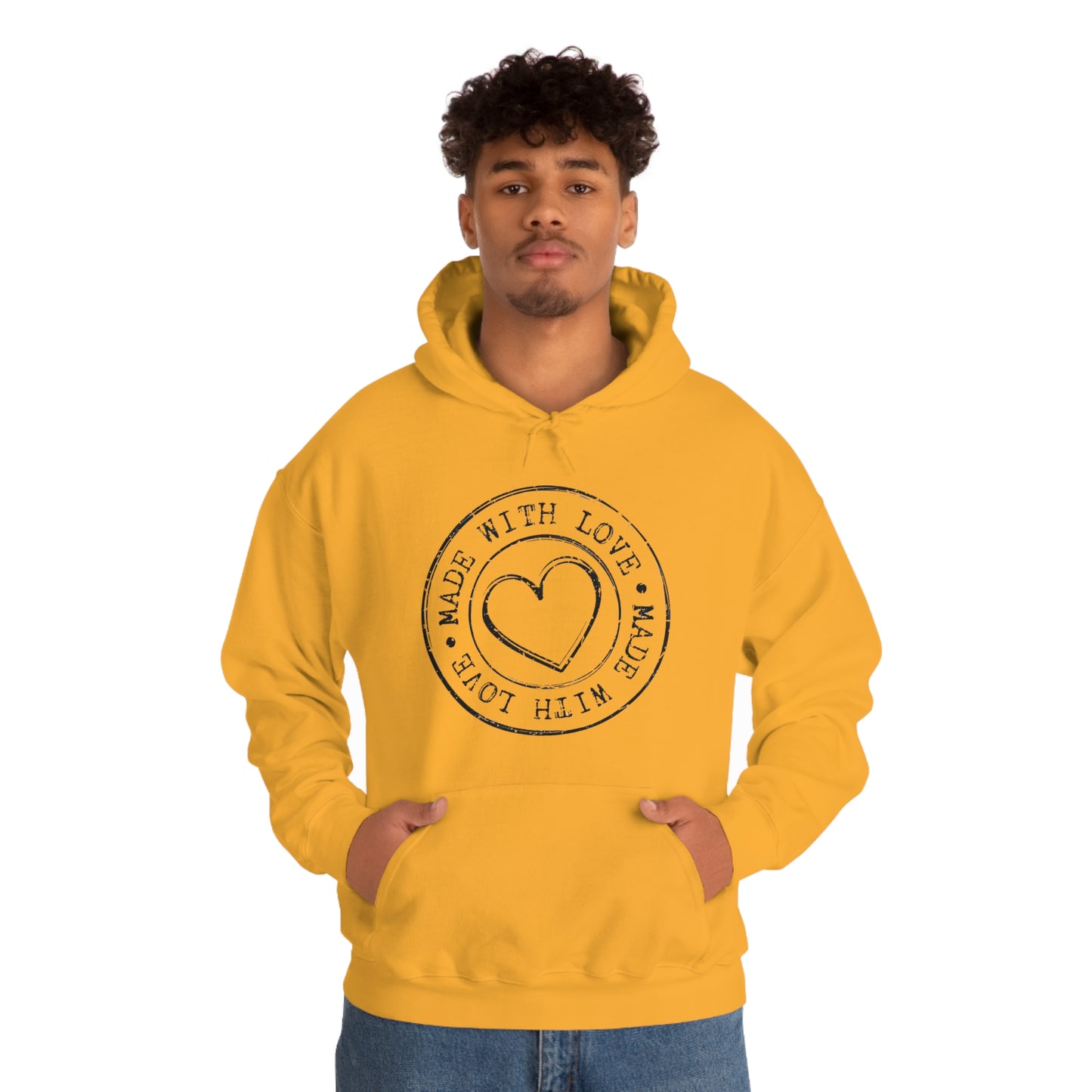 Made with Love- Unisex Heavy Blend™ Hooded Sweatshirt