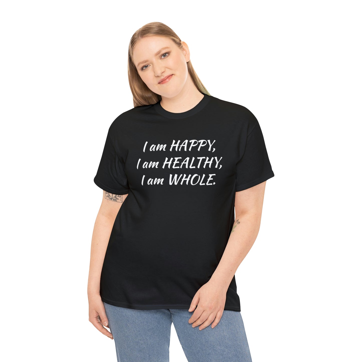 Happy, Healthy, Whole- Unisex Jersey Short Sleeve Tee