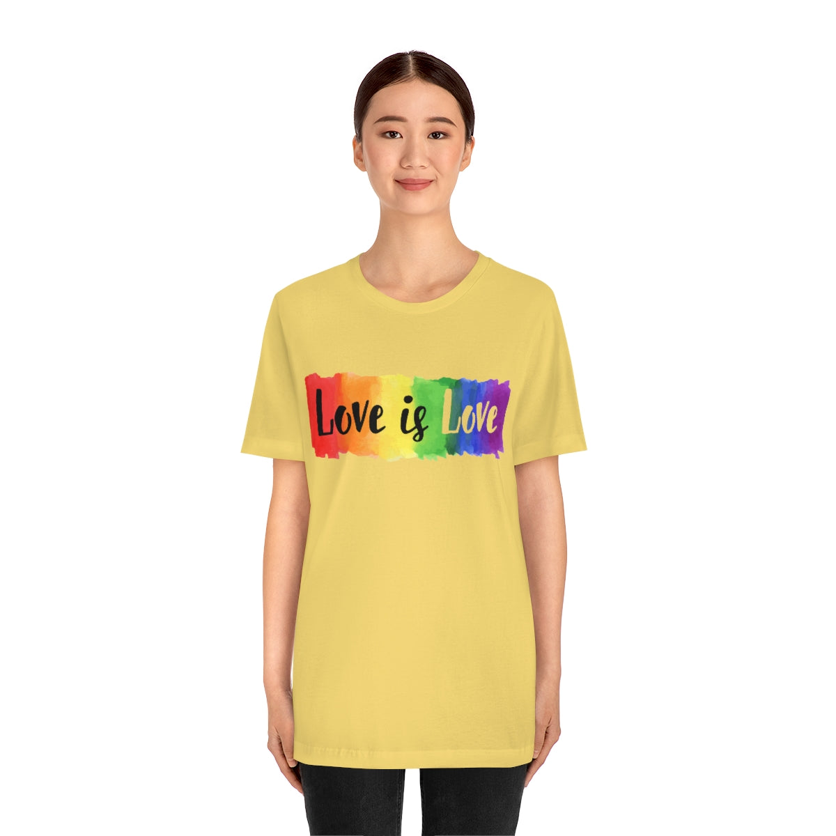 Love is Love- Unisex Jersey Short Sleeve Tee