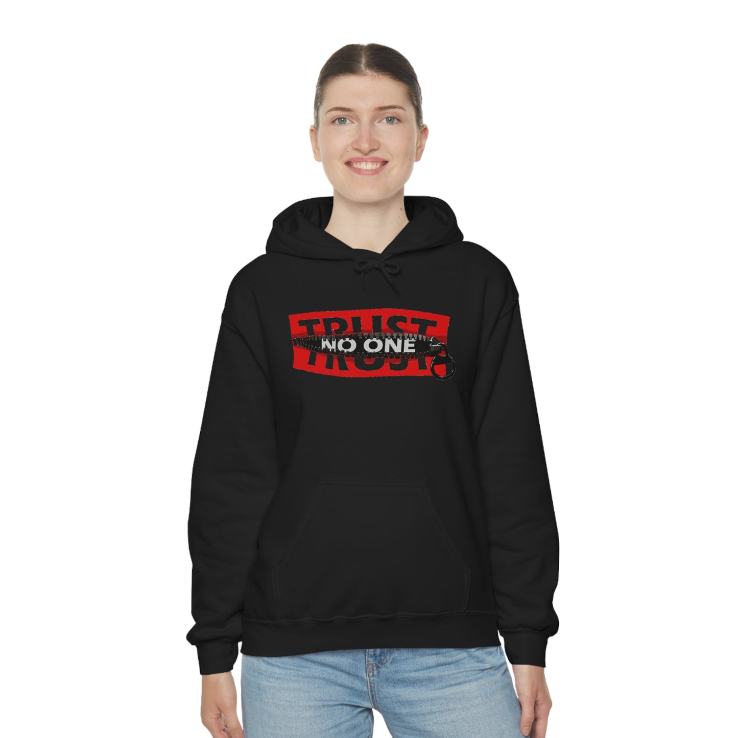 Trust No One- Unisex Heavy Blend™ Hooded Sweatshirt