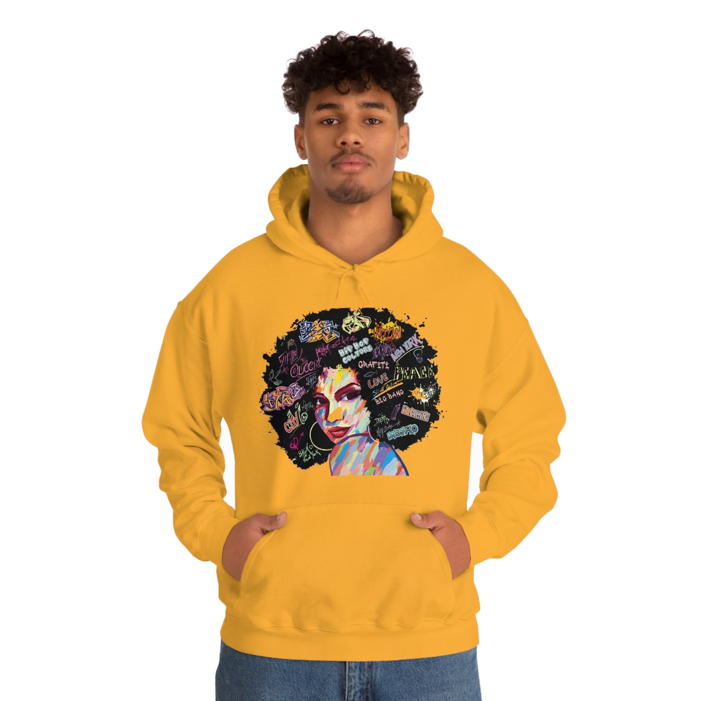 Hip Hop Queen- Unisex Heavy Blend™ Hooded Sweatshirt