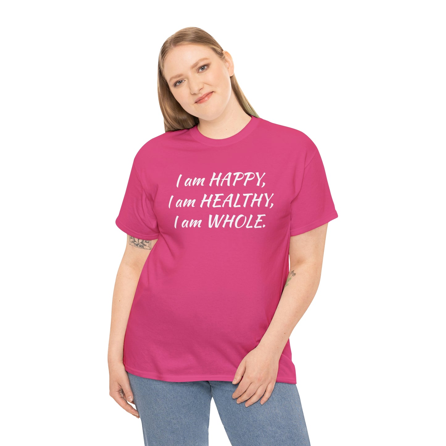 Happy, Healthy, Whole- Unisex Jersey Short Sleeve Tee