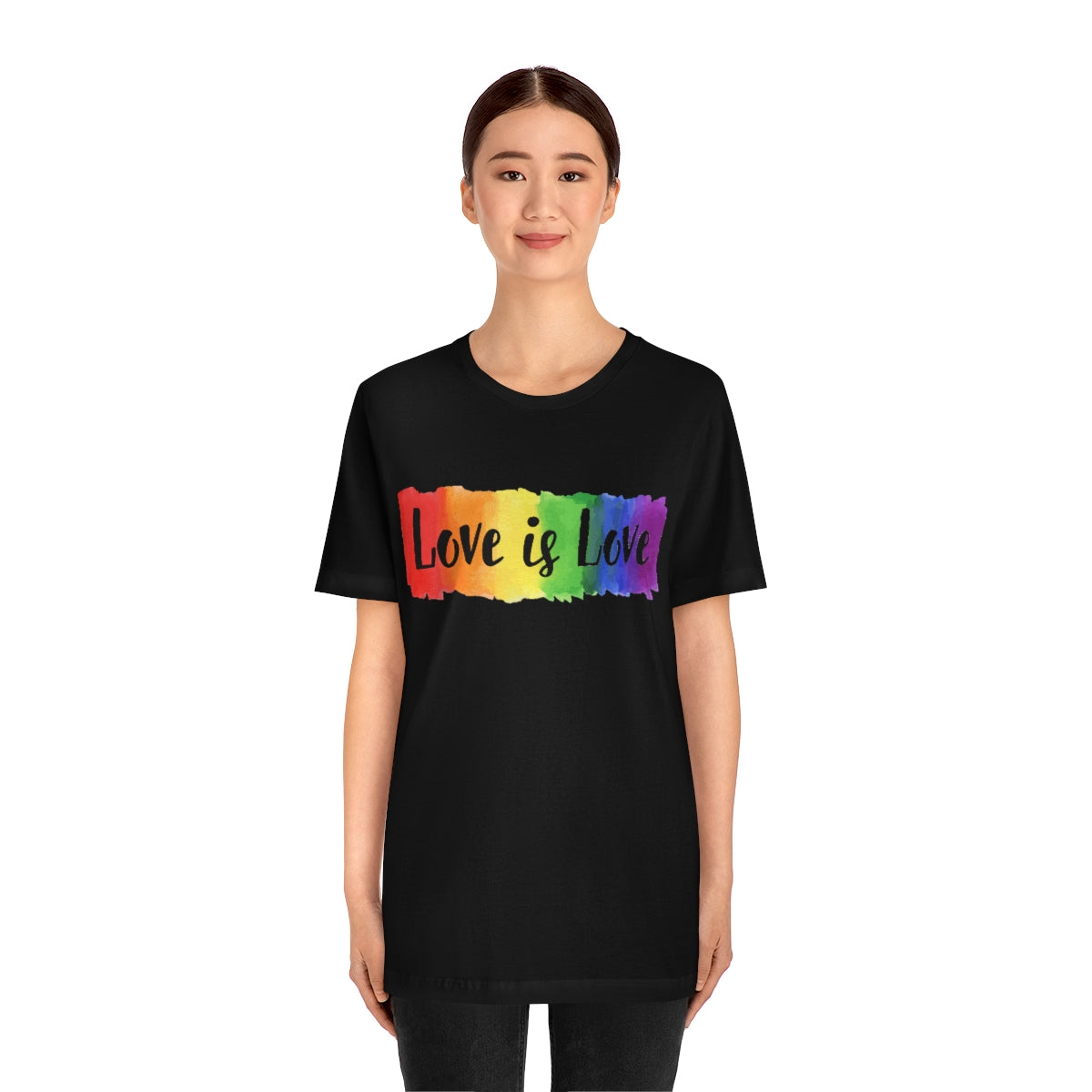 Love is Love- Unisex Jersey Short Sleeve Tee