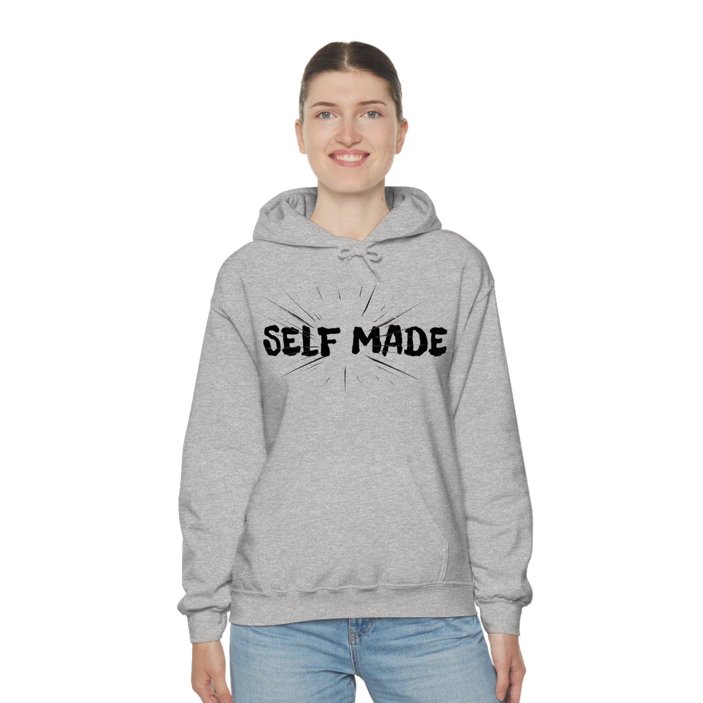 Self Made- Unisex Heavy Blend™ Hooded Sweatshirt