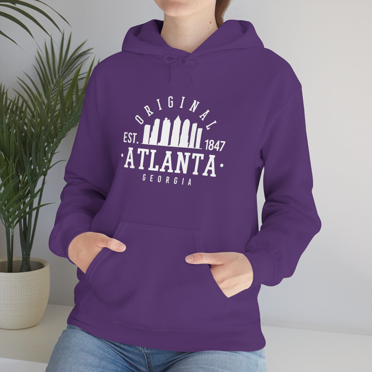 Atlanta Original- Unisex Heavy Blend™ Hooded Sweatshirt