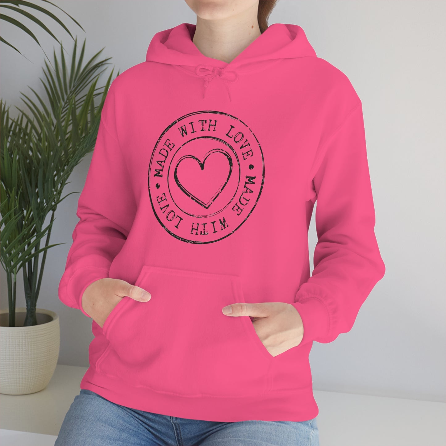 Made with Love- Unisex Heavy Blend™ Hooded Sweatshirt