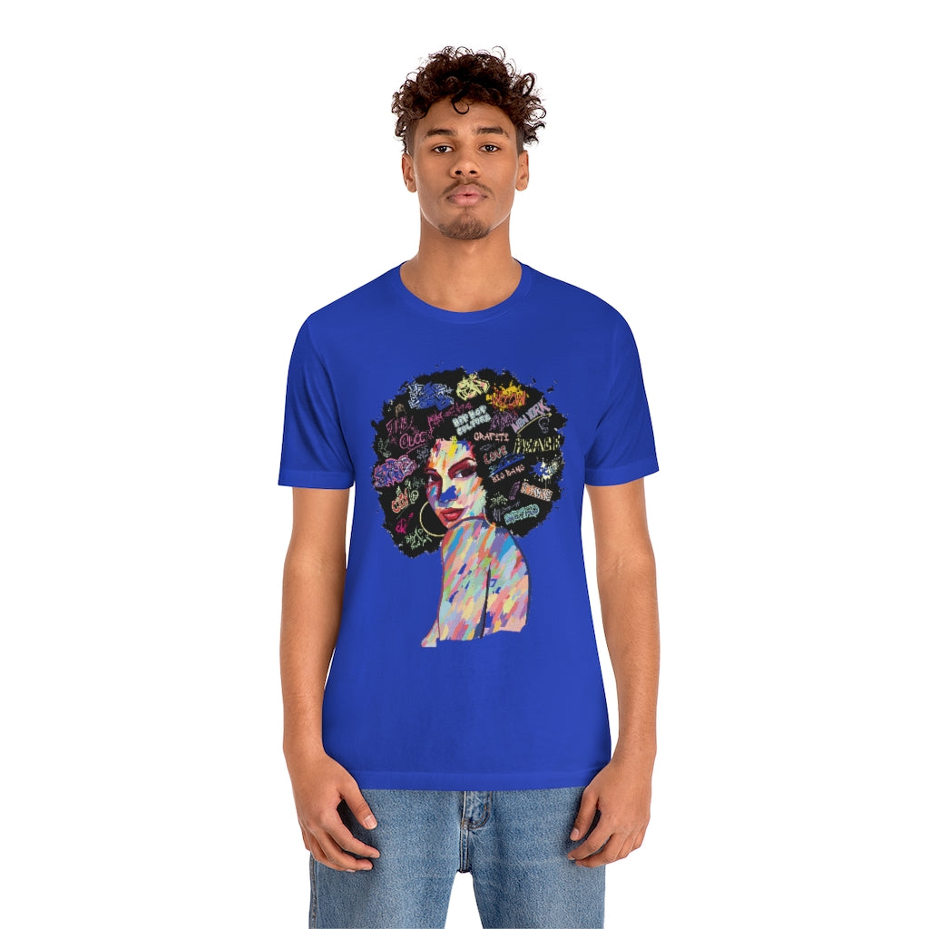 Hip Hop Queen- Unisex Jersey Short Sleeve Tee