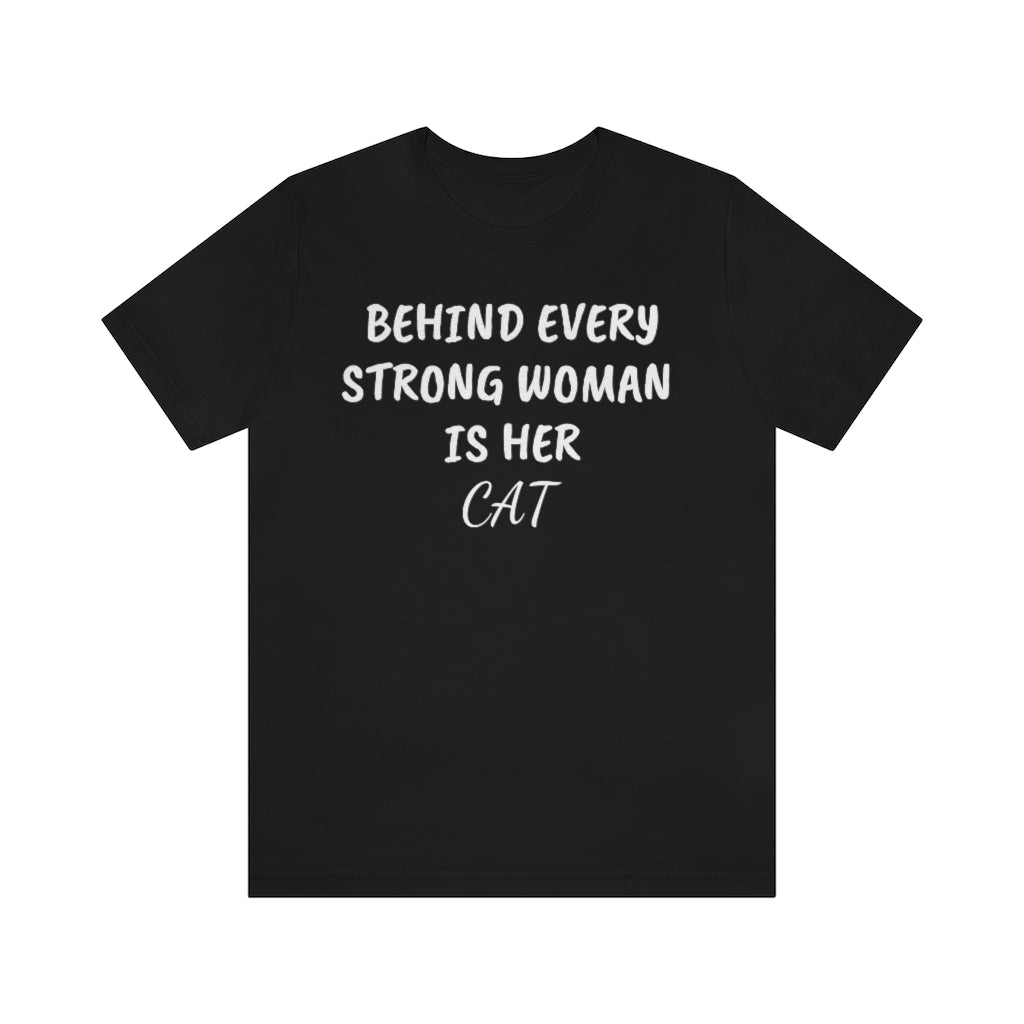 Woman's Cat- Unisex Jersey Short Sleeve Tee