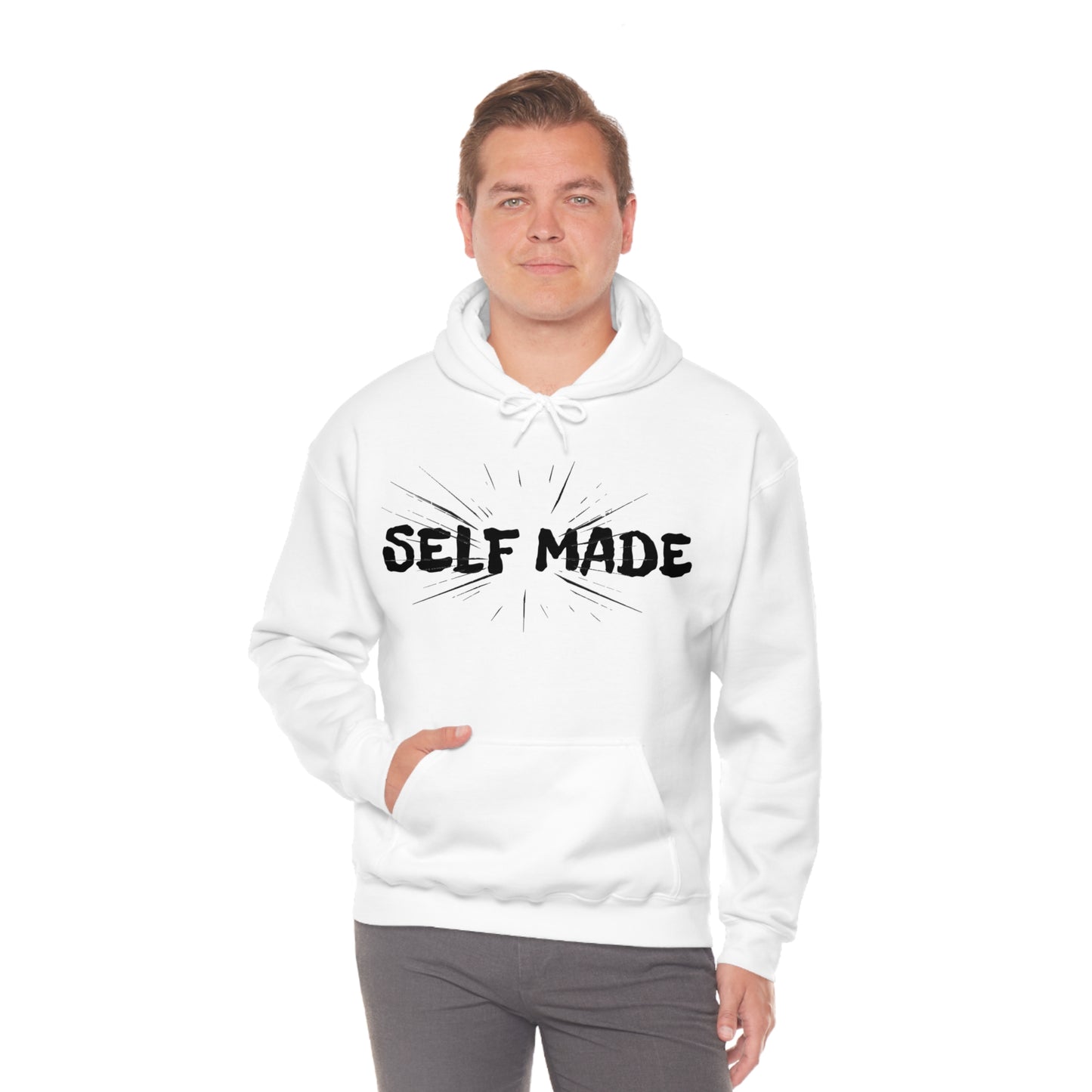 Self Made- Unisex Heavy Blend™ Hooded Sweatshirt