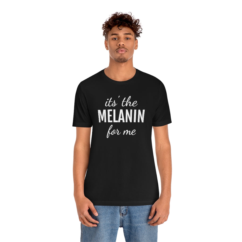 Melanin- Unisex Jersey Short Sleeve Tee