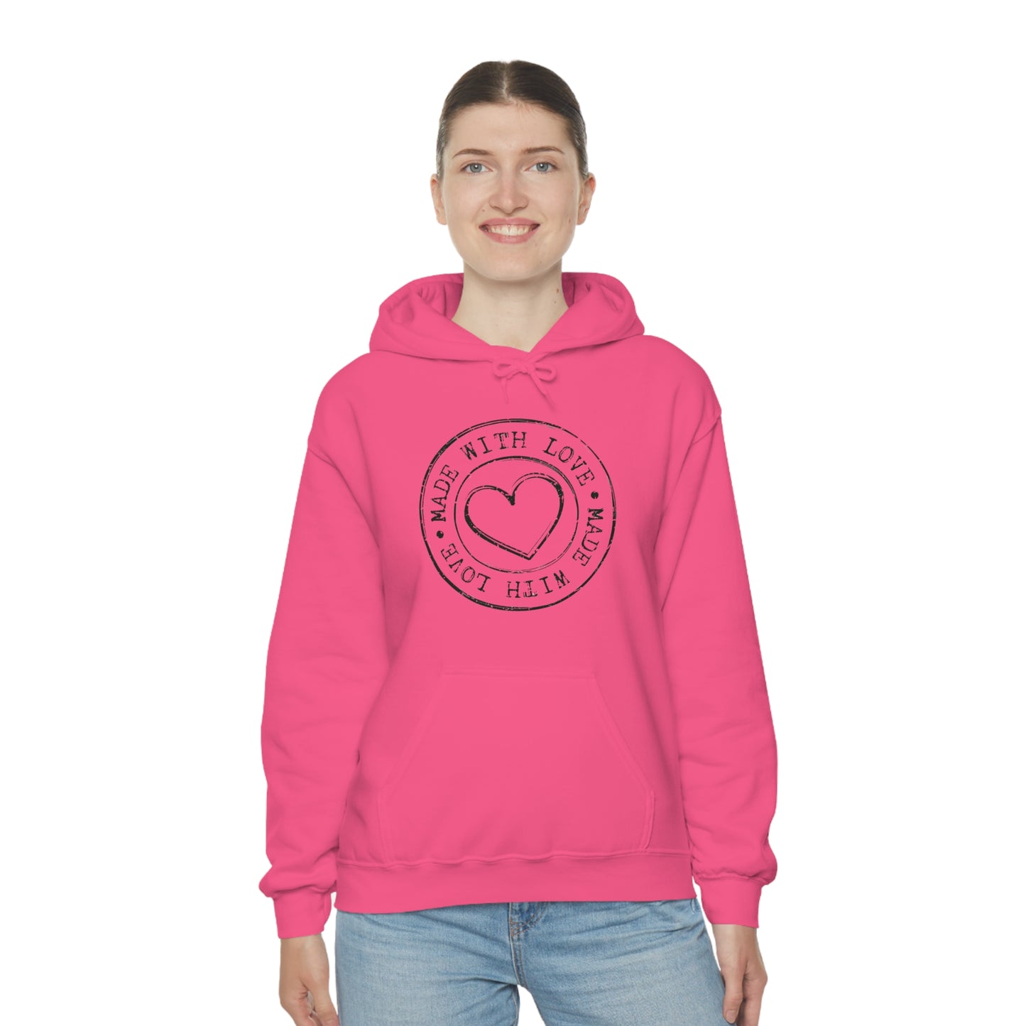 Made with Love- Unisex Heavy Blend™ Hooded Sweatshirt