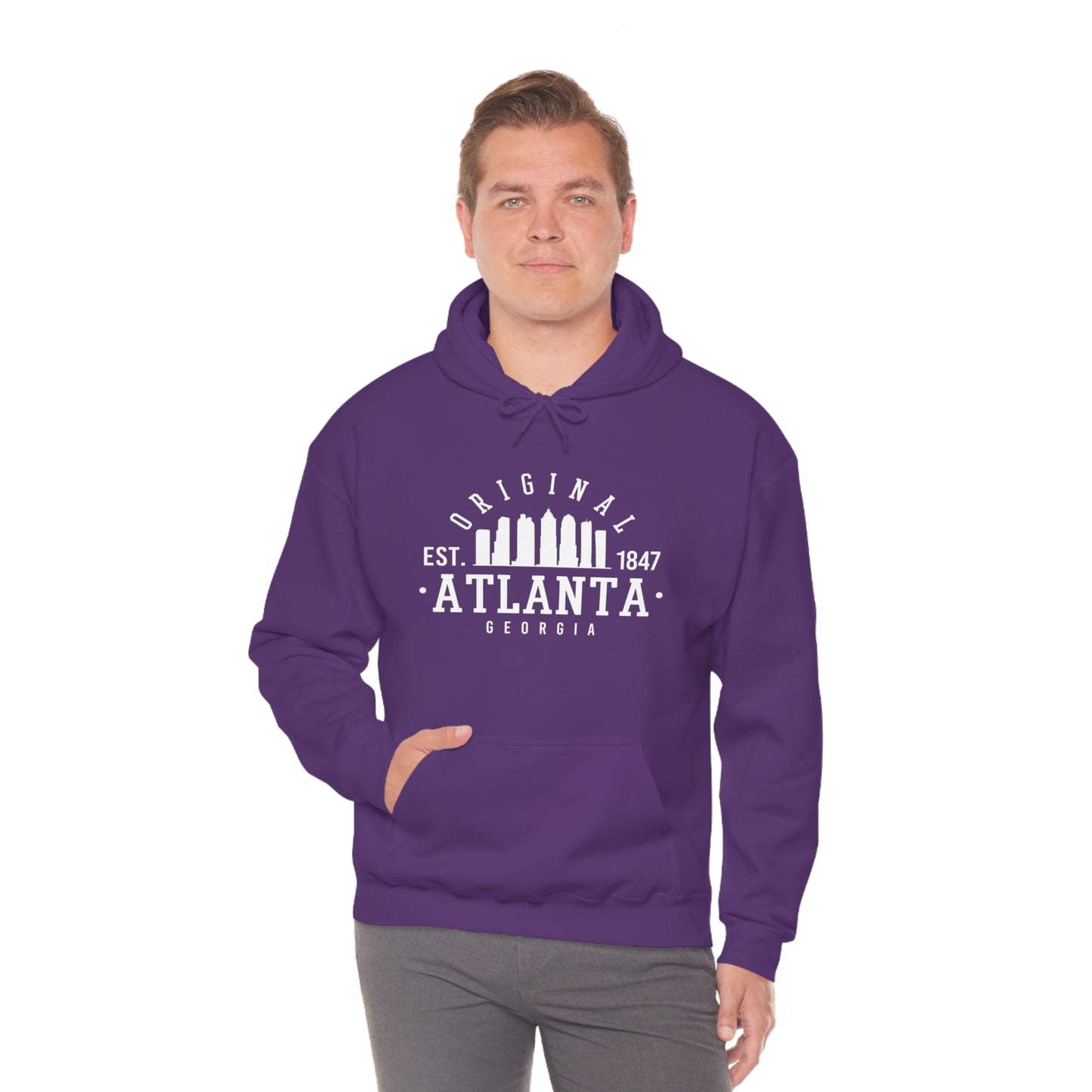 Atlanta Original- Unisex Heavy Blend™ Hooded Sweatshirt