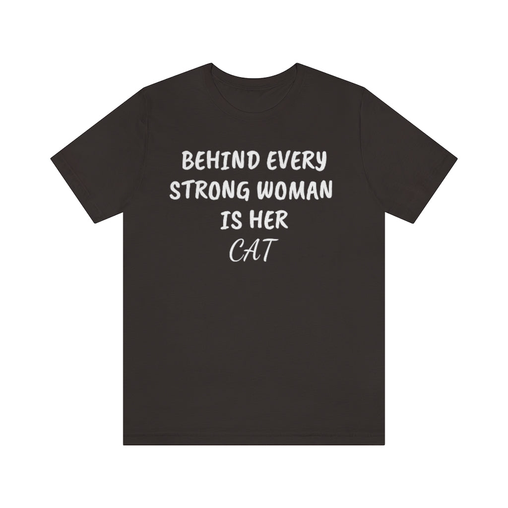 Woman's Cat- Unisex Jersey Short Sleeve Tee