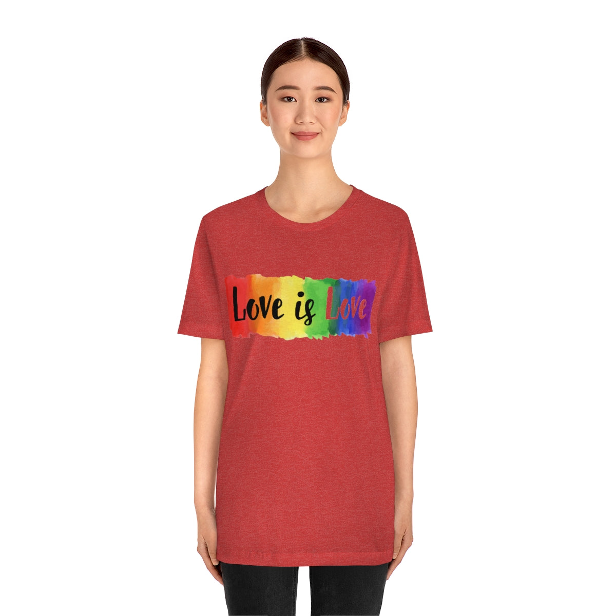 Love is Love- Unisex Jersey Short Sleeve Tee