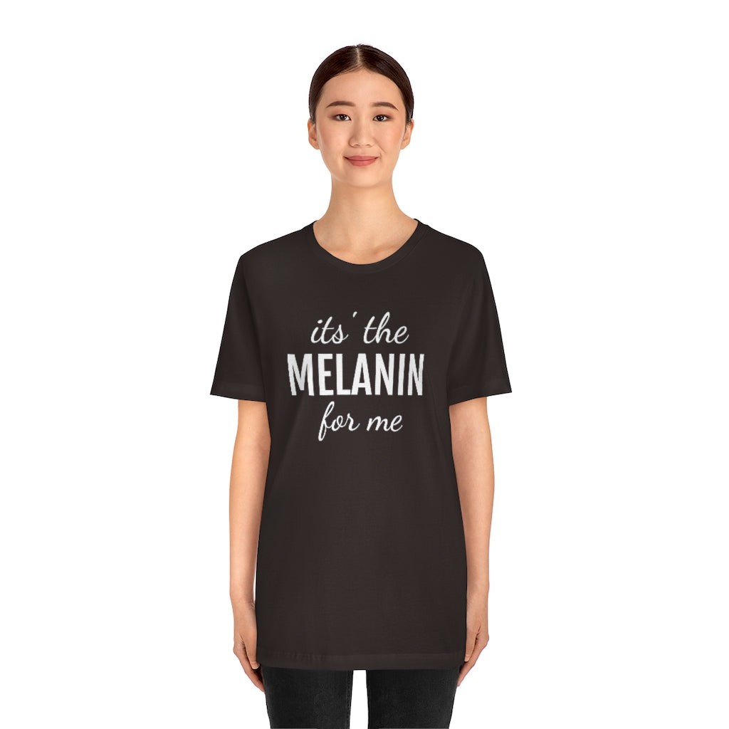 Melanin- Unisex Jersey Short Sleeve Tee