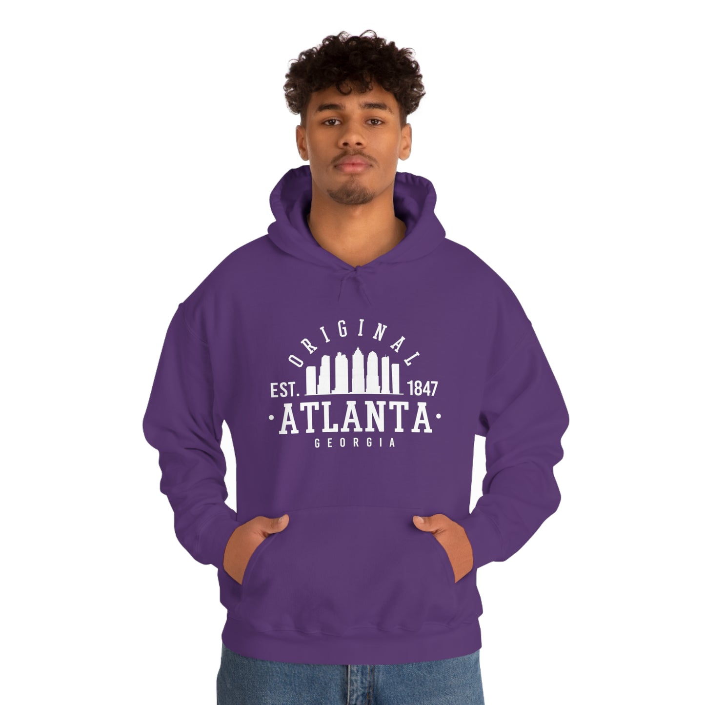 Atlanta Original- Unisex Heavy Blend™ Hooded Sweatshirt