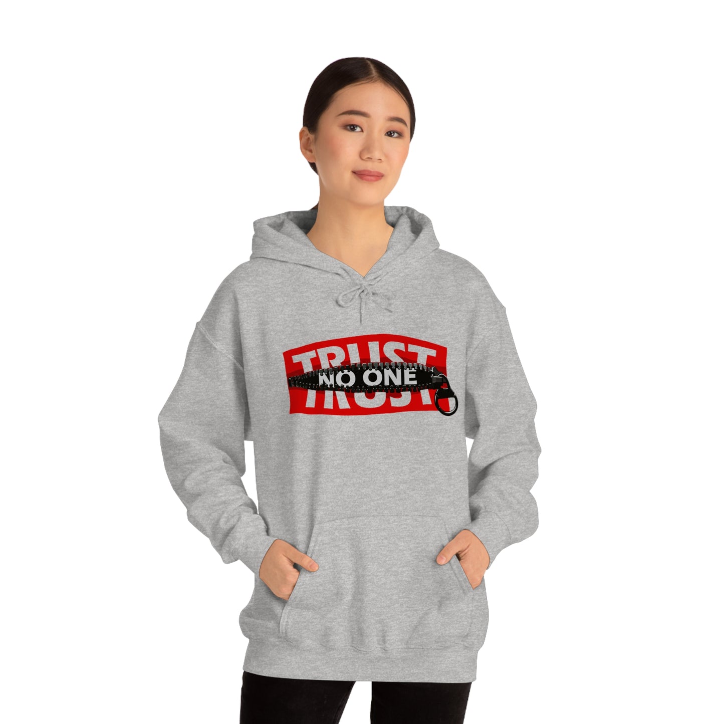 Trust No One- Unisex Heavy Blend™ Hooded Sweatshirt