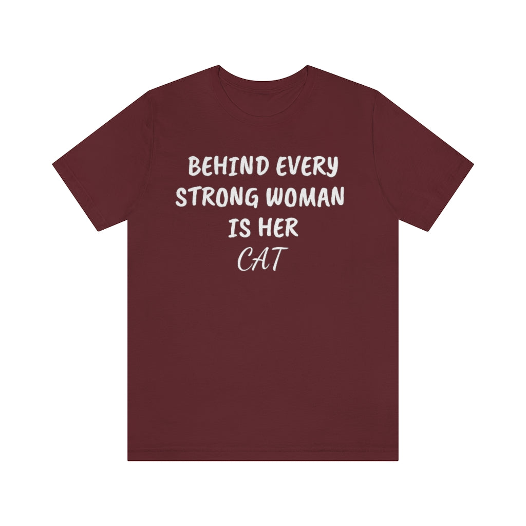 Woman's Cat- Unisex Jersey Short Sleeve Tee