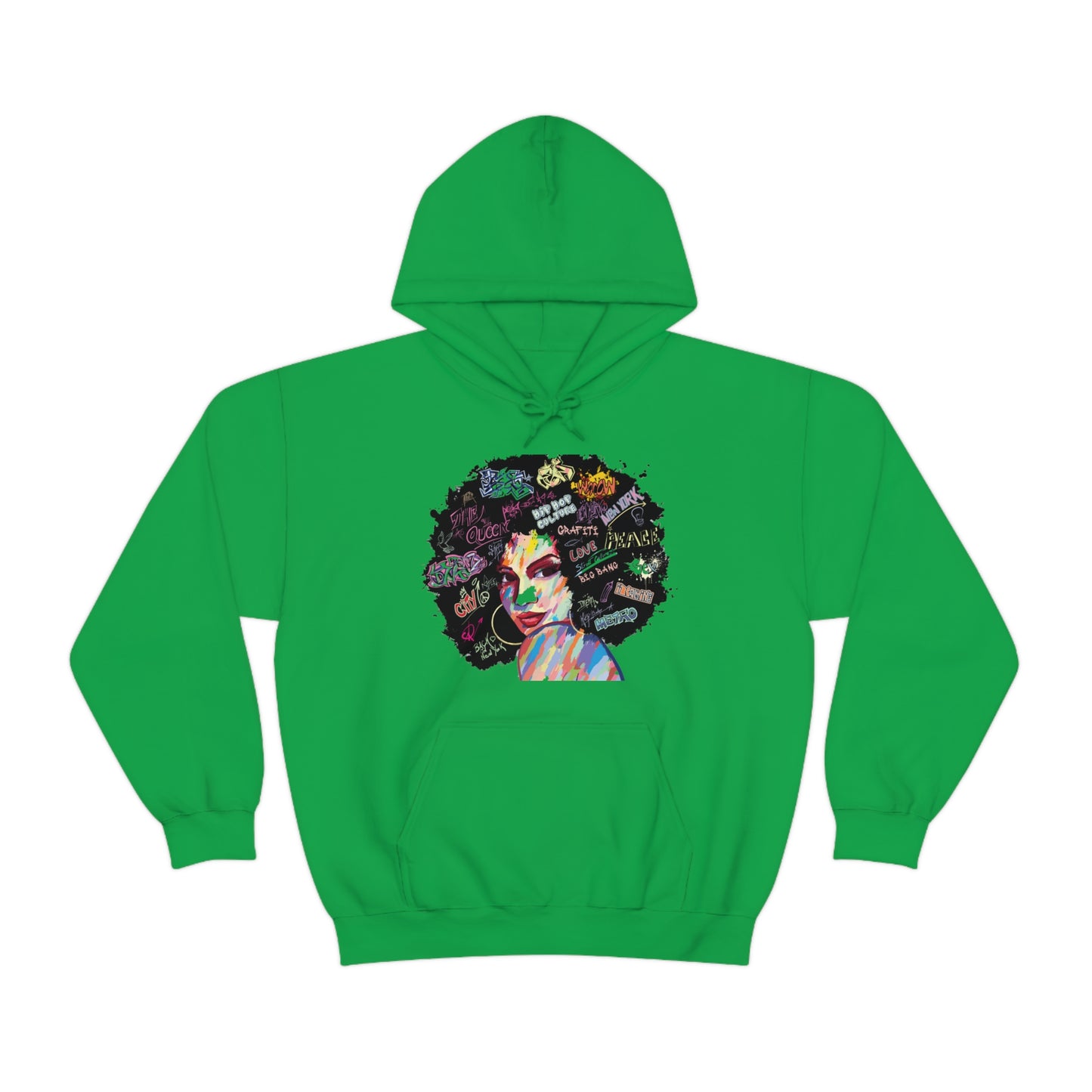 Hip Hop Queen- Unisex Heavy Blend™ Hooded Sweatshirt