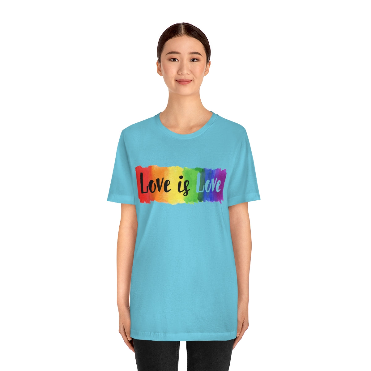 Love is Love- Unisex Jersey Short Sleeve Tee