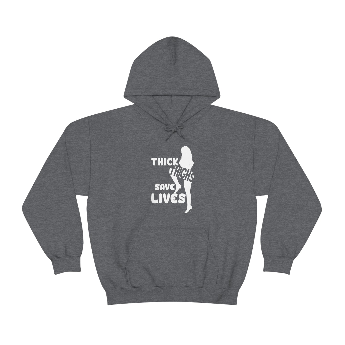 Thick Thighs- Unisex Heavy Blend™ Hooded Sweatshirt