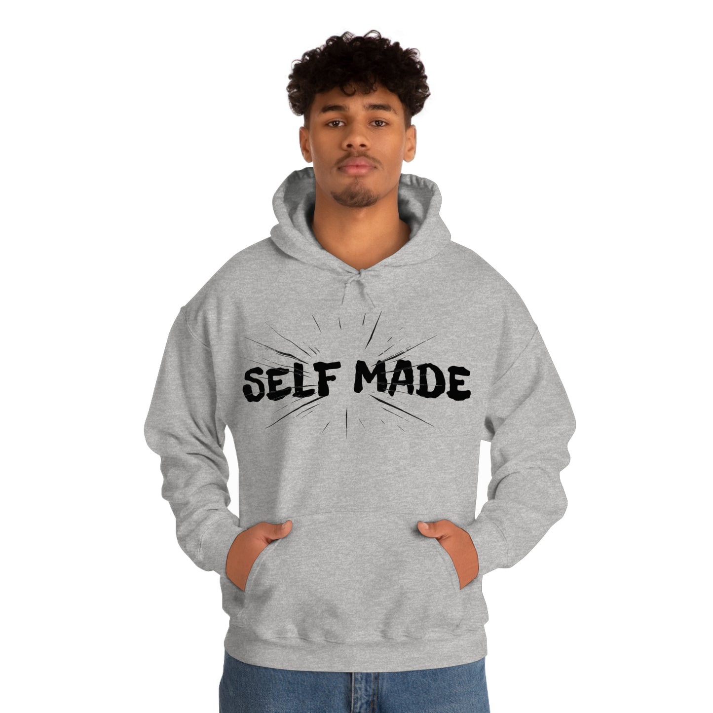 Self Made- Unisex Heavy Blend™ Hooded Sweatshirt