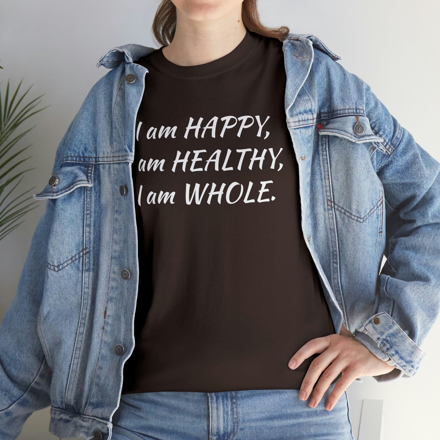 Happy, Healthy, Whole- Unisex Jersey Short Sleeve Tee