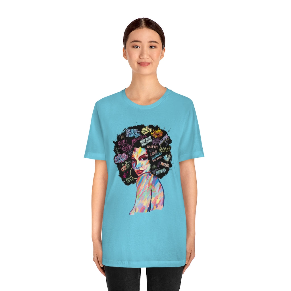 Hip Hop Queen- Unisex Jersey Short Sleeve Tee