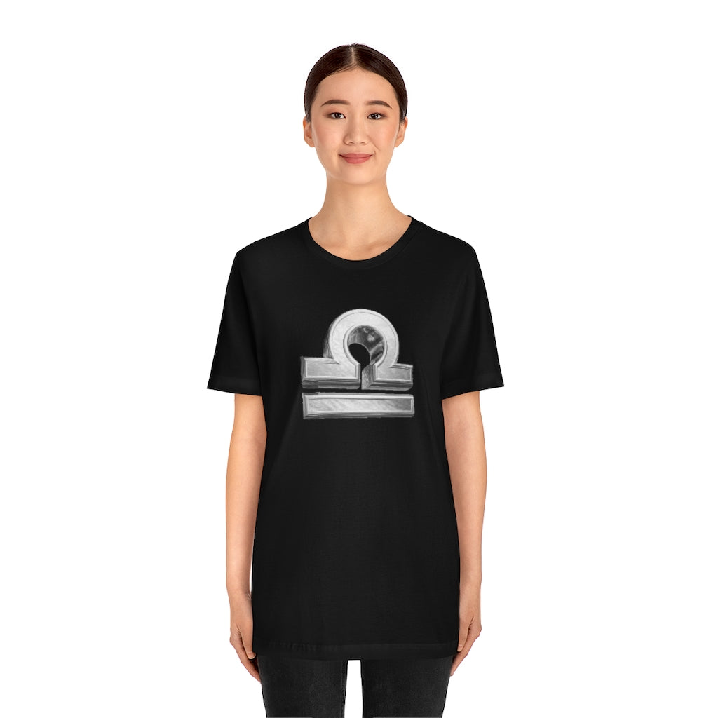 Libra- Unisex Jersey Short Sleeve Tee