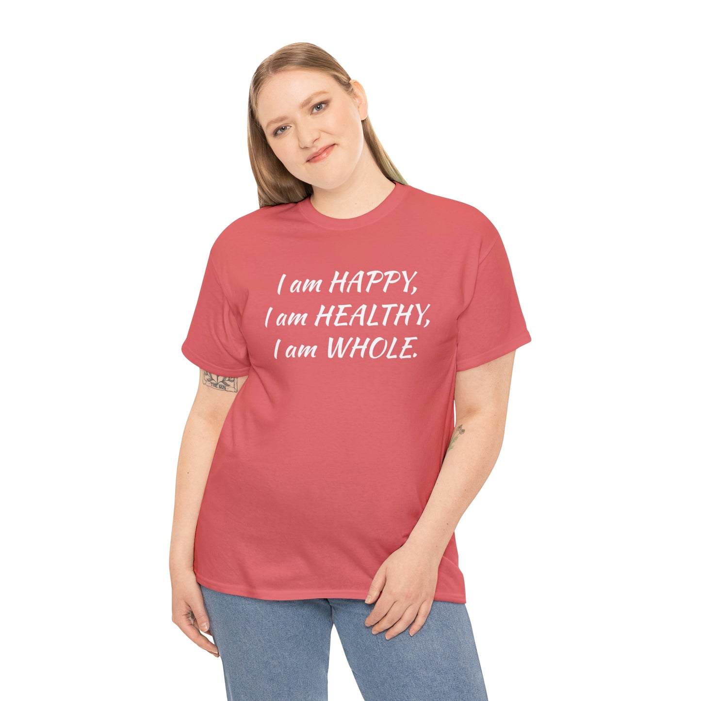 Happy, Healthy, Whole- Unisex Jersey Short Sleeve Tee