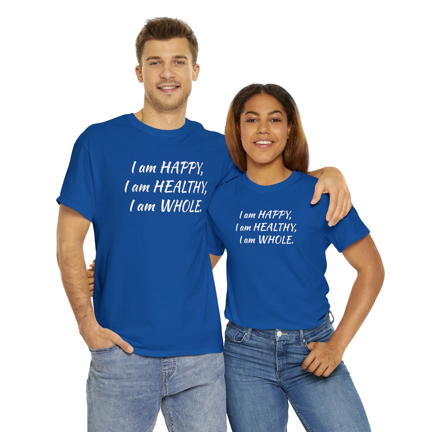 Happy, Healthy, Whole- Unisex Jersey Short Sleeve Tee