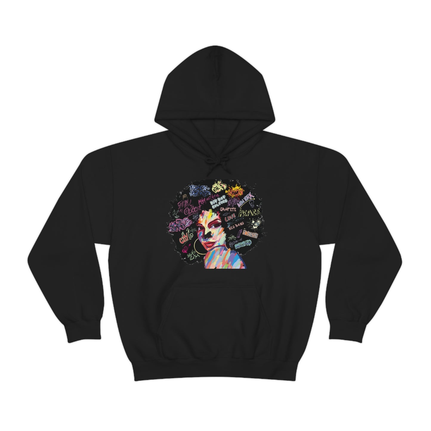 Hip Hop Queen- Unisex Heavy Blend™ Hooded Sweatshirt