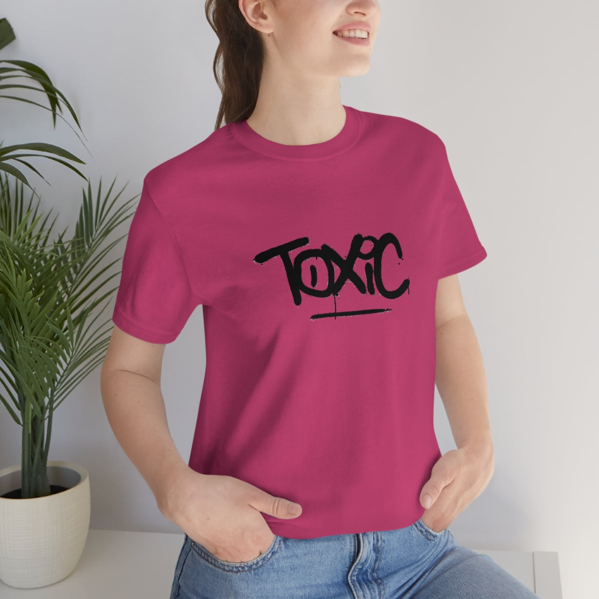 Toxic- Unisex Jersey Short Sleeve Tee