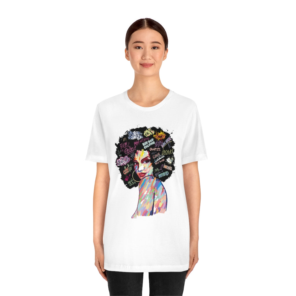 Hip Hop Queen- Unisex Jersey Short Sleeve Tee