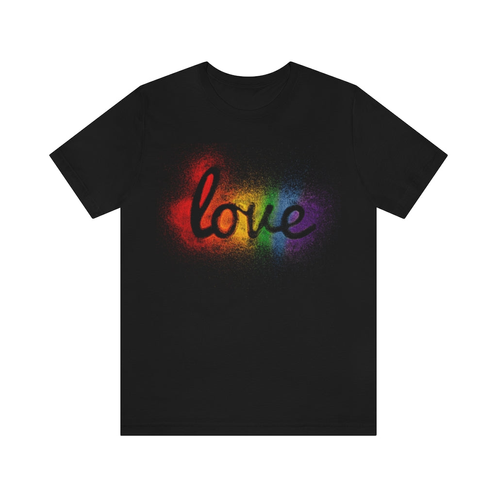 Pride Love- Unisex Jersey Short Sleeve Tee