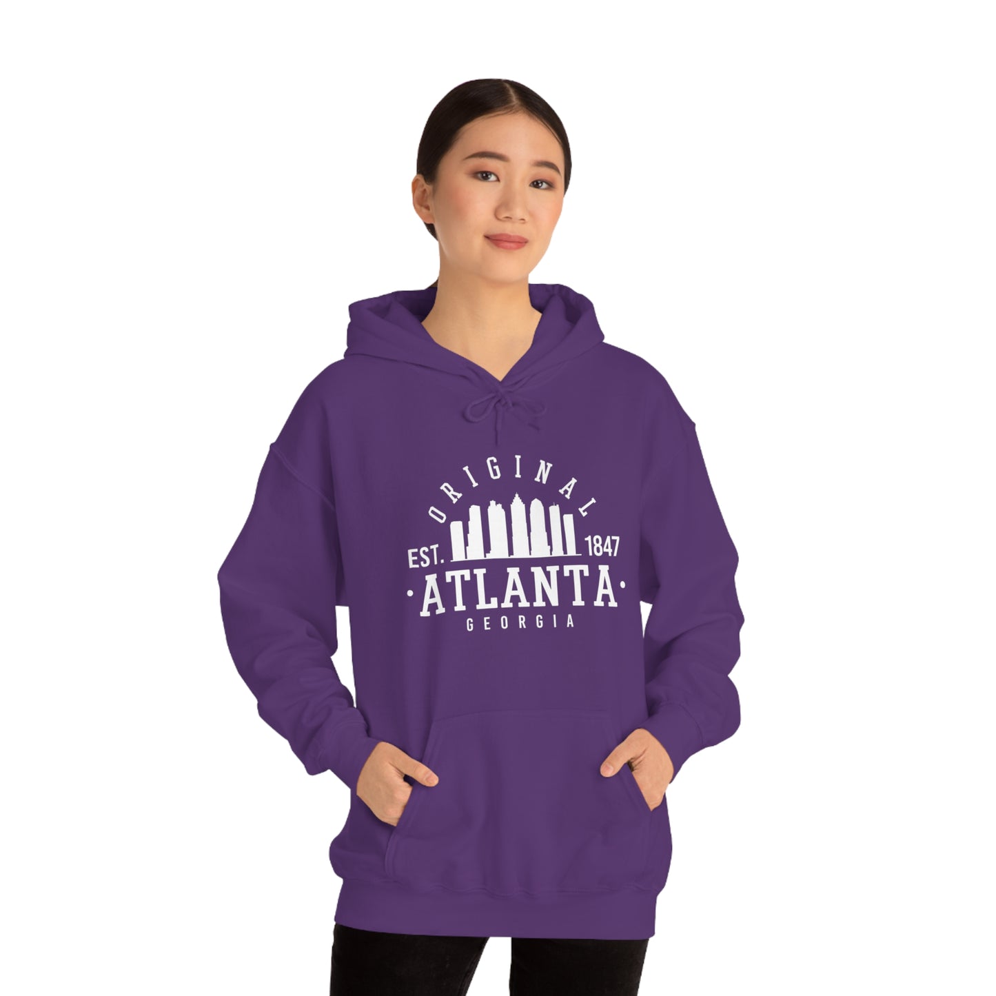 Atlanta Original- Unisex Heavy Blend™ Hooded Sweatshirt