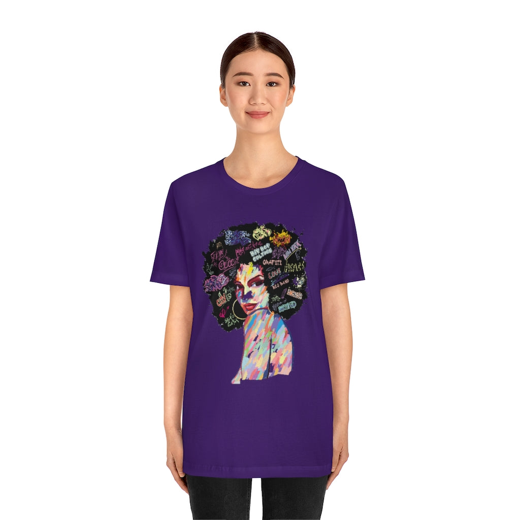 Hip Hop Queen- Unisex Jersey Short Sleeve Tee