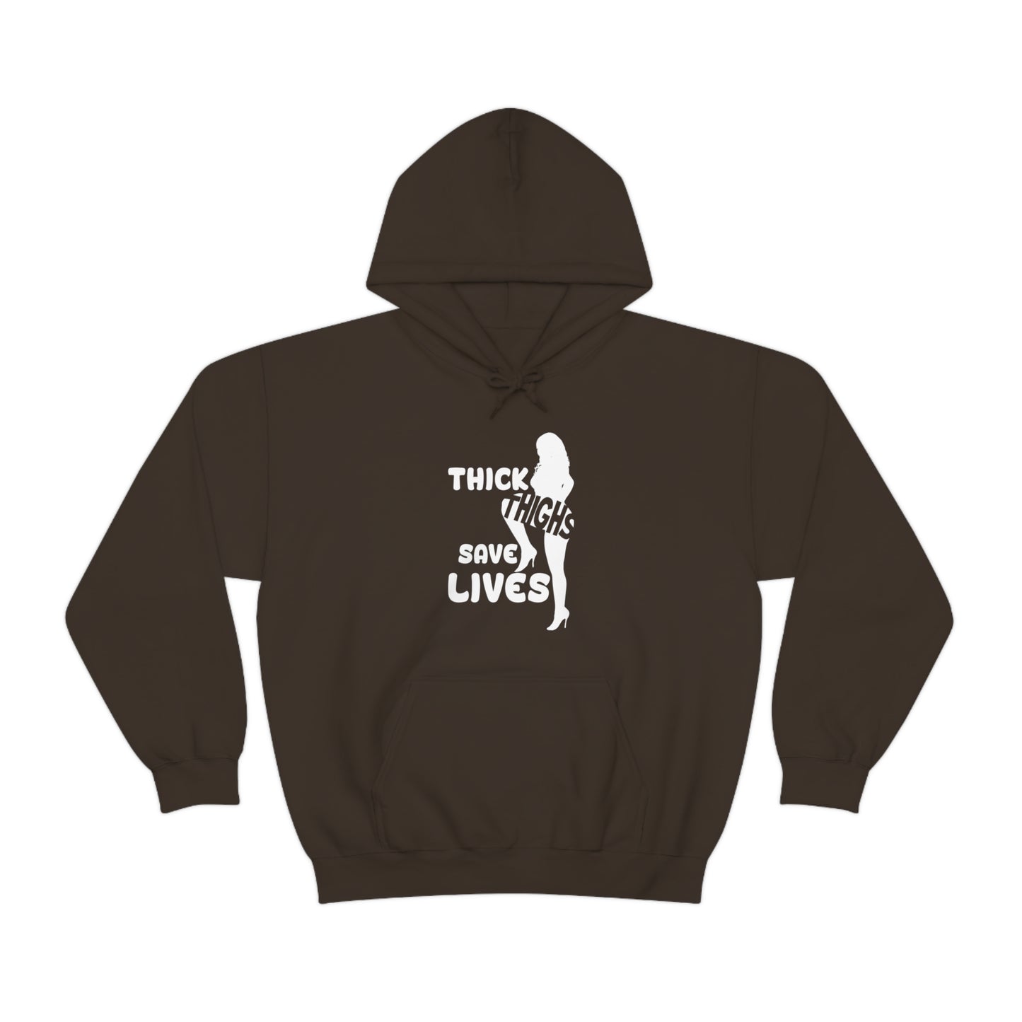 Thick Thighs- Unisex Heavy Blend™ Hooded Sweatshirt