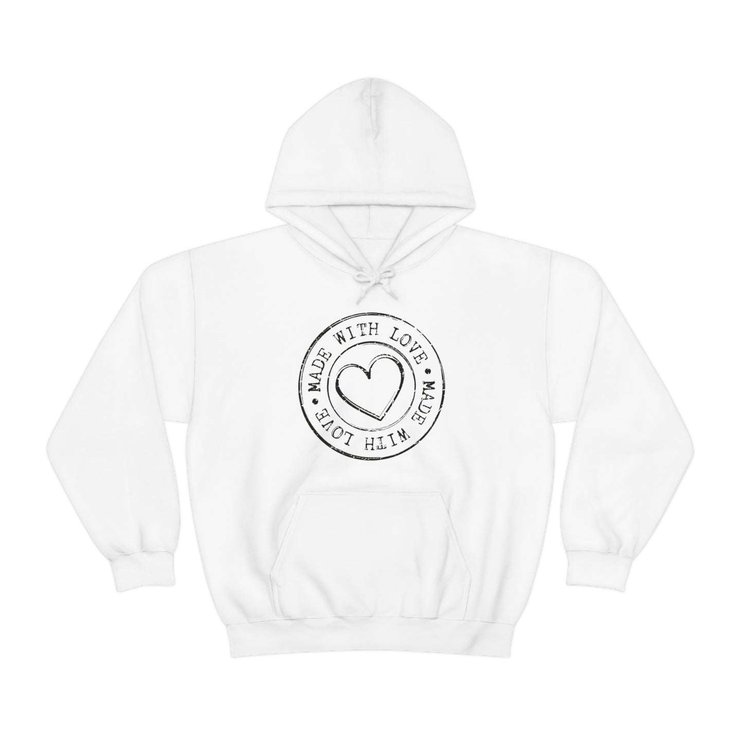 Made with Love- Unisex Heavy Blend™ Hooded Sweatshirt